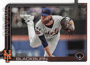 2025 Topps Baseball Paul Blackburn #329