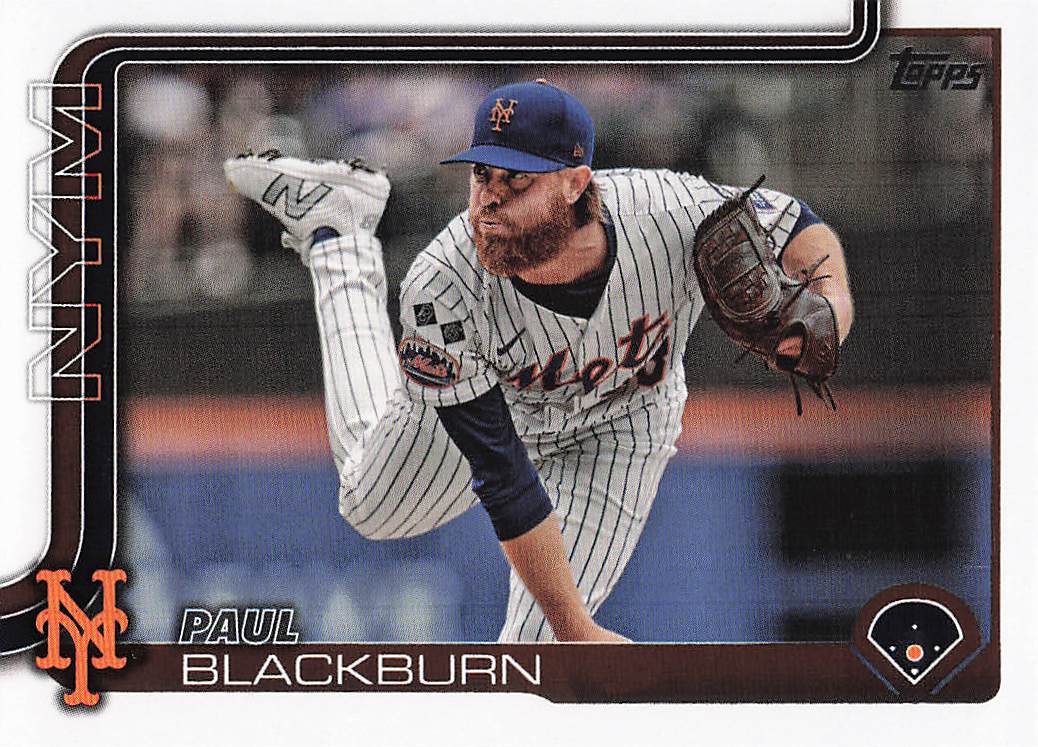 2025 Topps Baseball Paul Blackburn #329