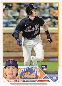 2023 Topps Baseball Brett Baty #89 Rookie