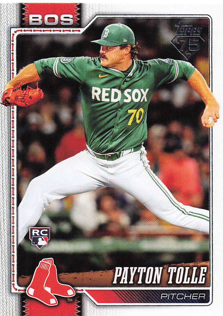 2026 Topps Baseball Payton Tolle #15 Rookie