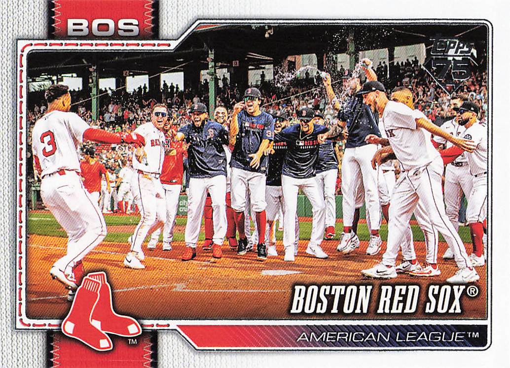 2026 Topps Baseball Boston Red Sox #198