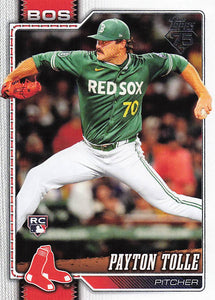 2026 Topps Baseball Payton Tolle #15 Rookie