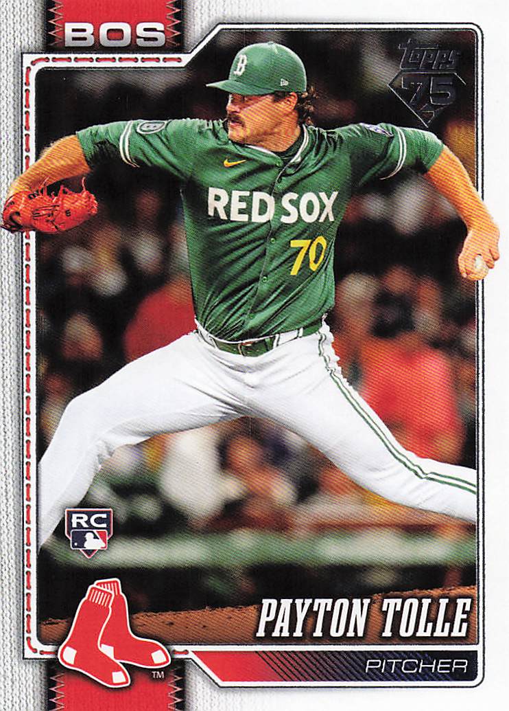 2026 Topps Baseball Payton Tolle #15 Rookie