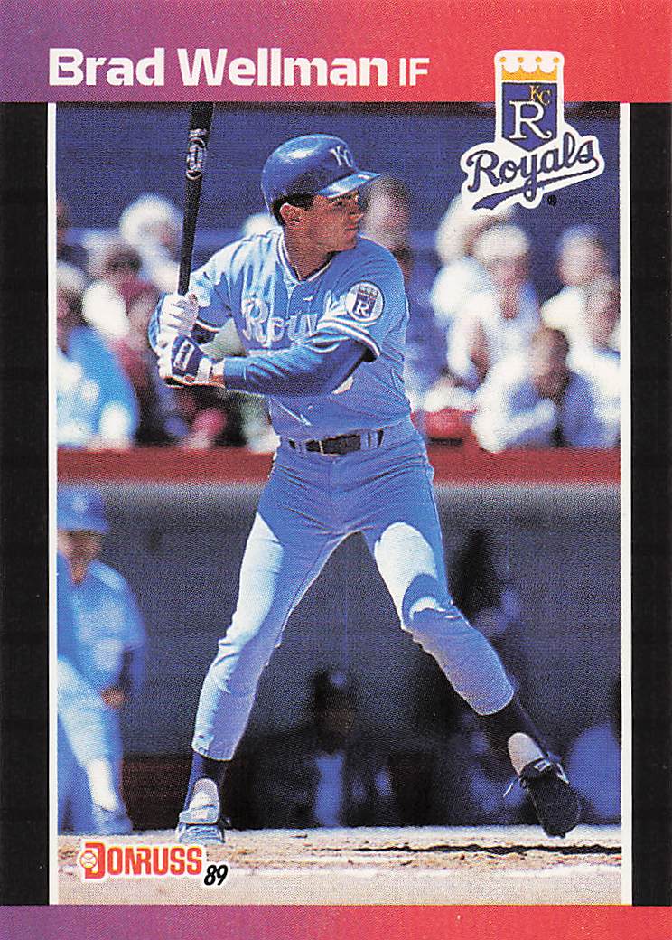 1989 Donruss Baseball Brad Wellman #380d