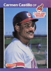 1989 Donruss Baseball Carmen Castillo #374b