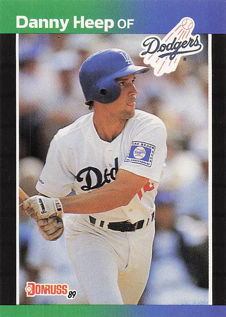 1989 Donruss Baseball Danny Heep #368