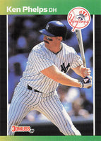 1989 Donruss Baseball Ken Phelps #363