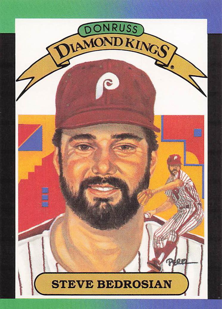 1989 Donruss Baseball Steve Bedrosian #24