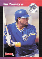 1989 Donruss Baseball Jim Presley #379