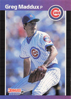 1989 Donruss Baseball Greg Maddux #373