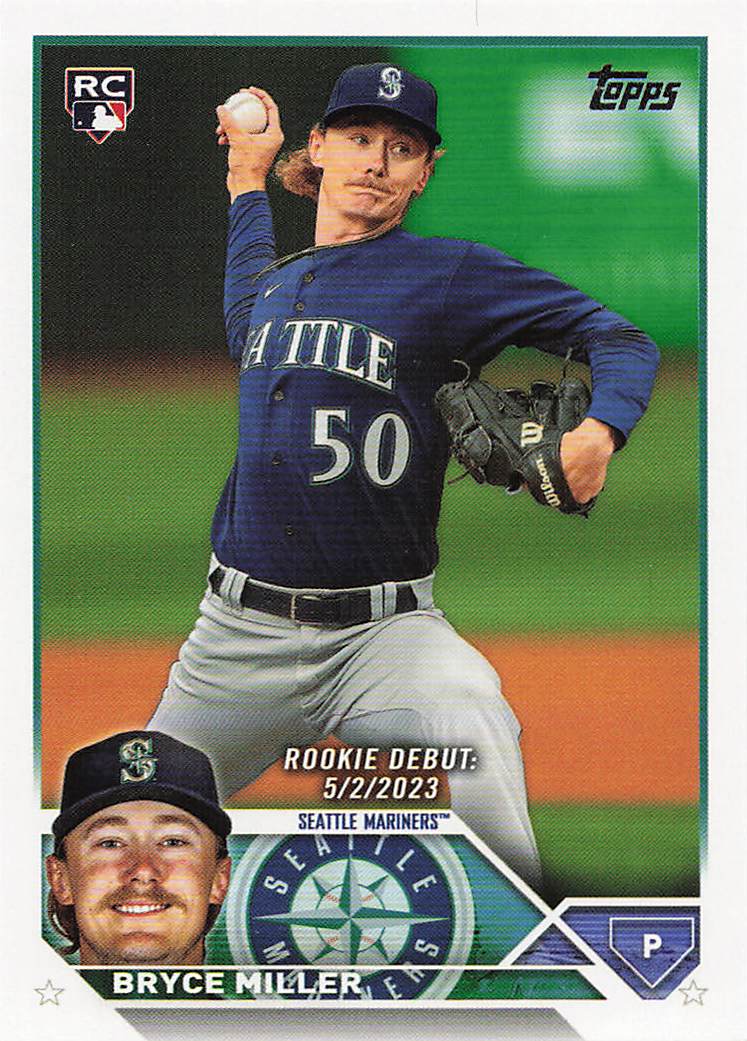 2023 Topps Update Baseball Bryce Miller #US193