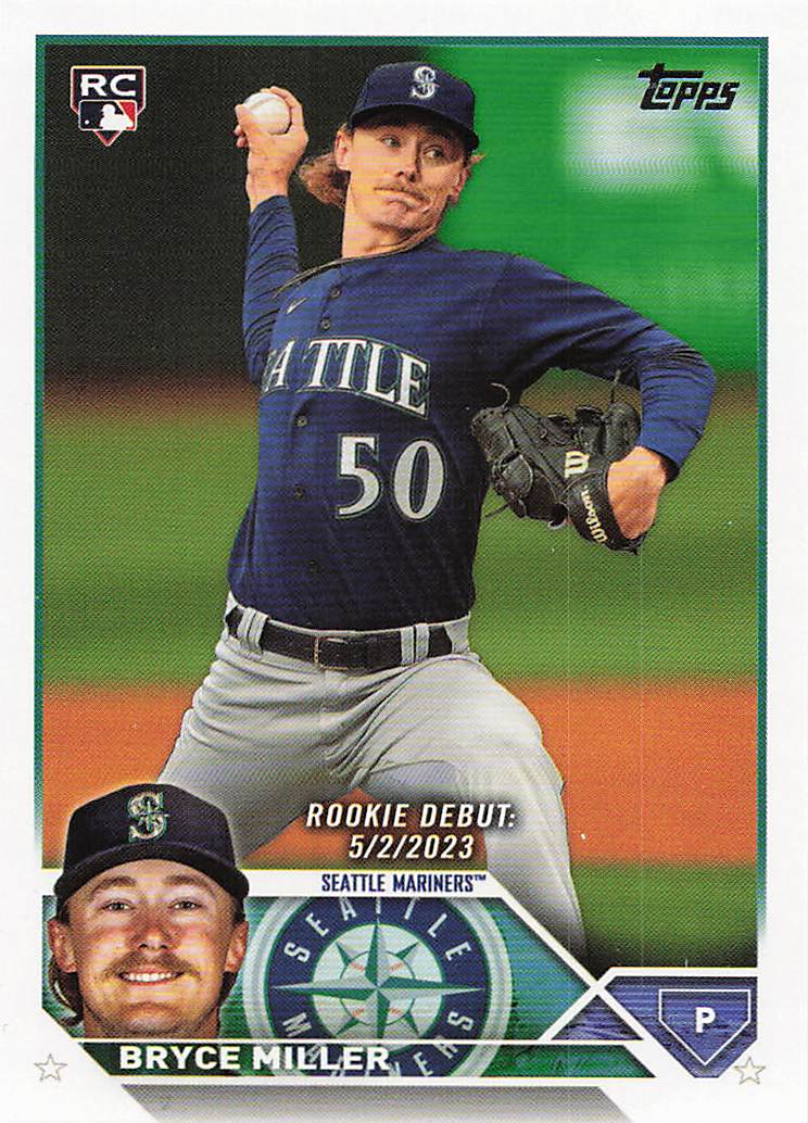 2023 Topps Update Baseball Bryce Miller #US193
