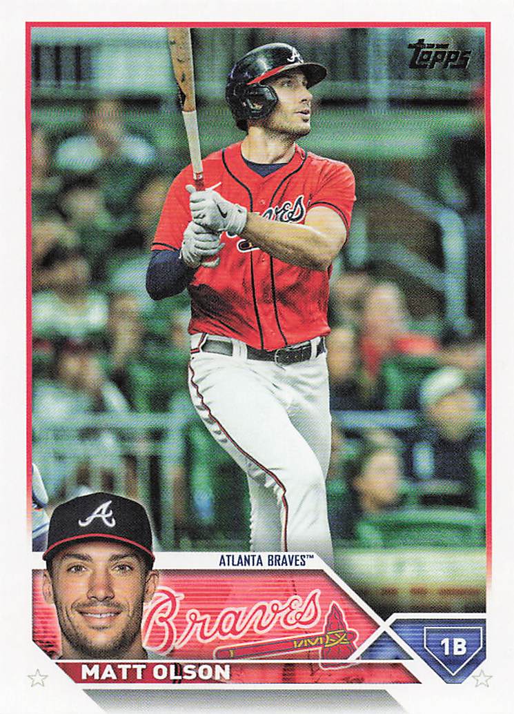 2023 Topps Baseball Matt Olson #481