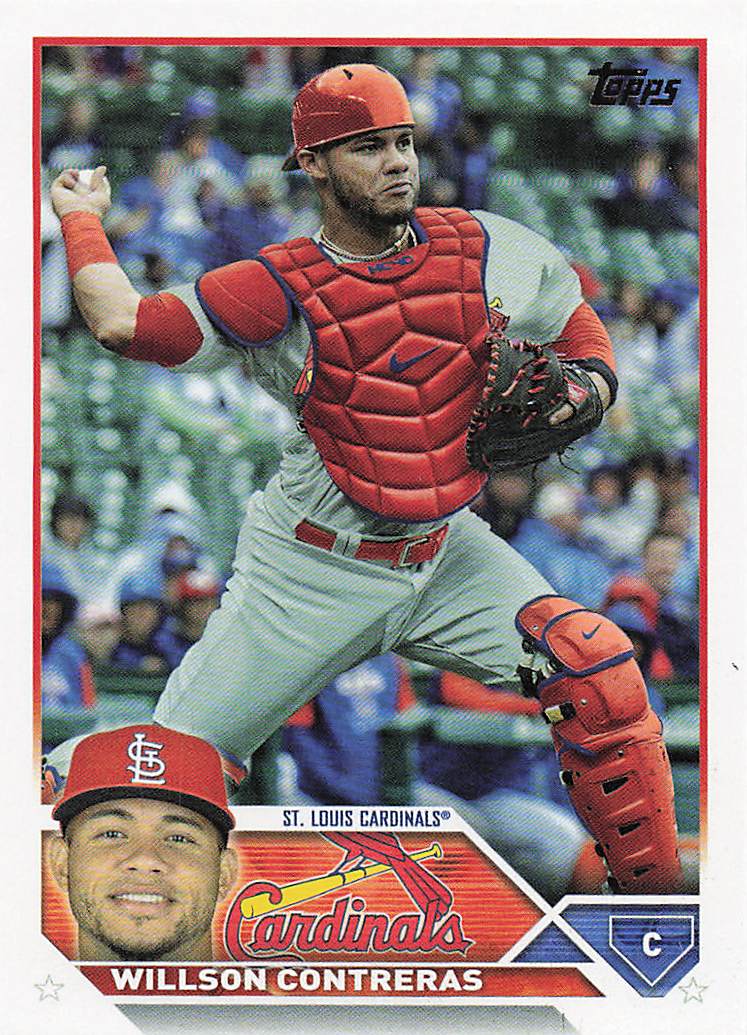 2023 Topps Baseball Willson Contreras #417
