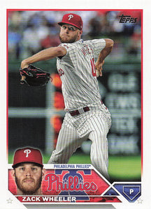 2023 Topps Baseball Zack Wheeler #511