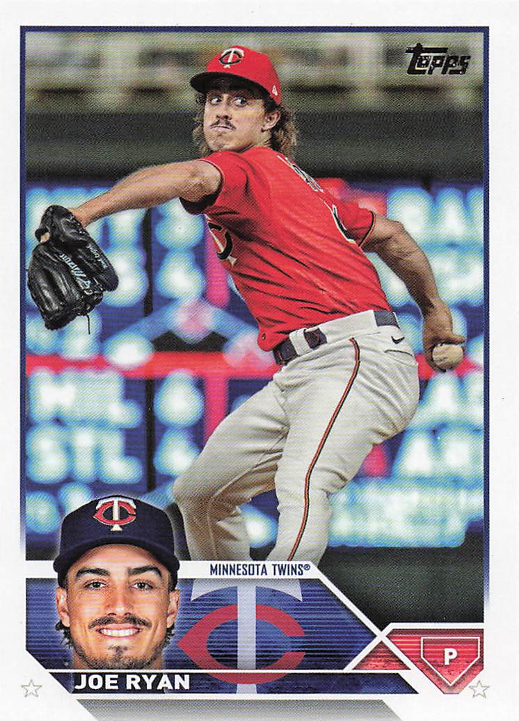 2023 Topps Baseball Joe Ryan #467