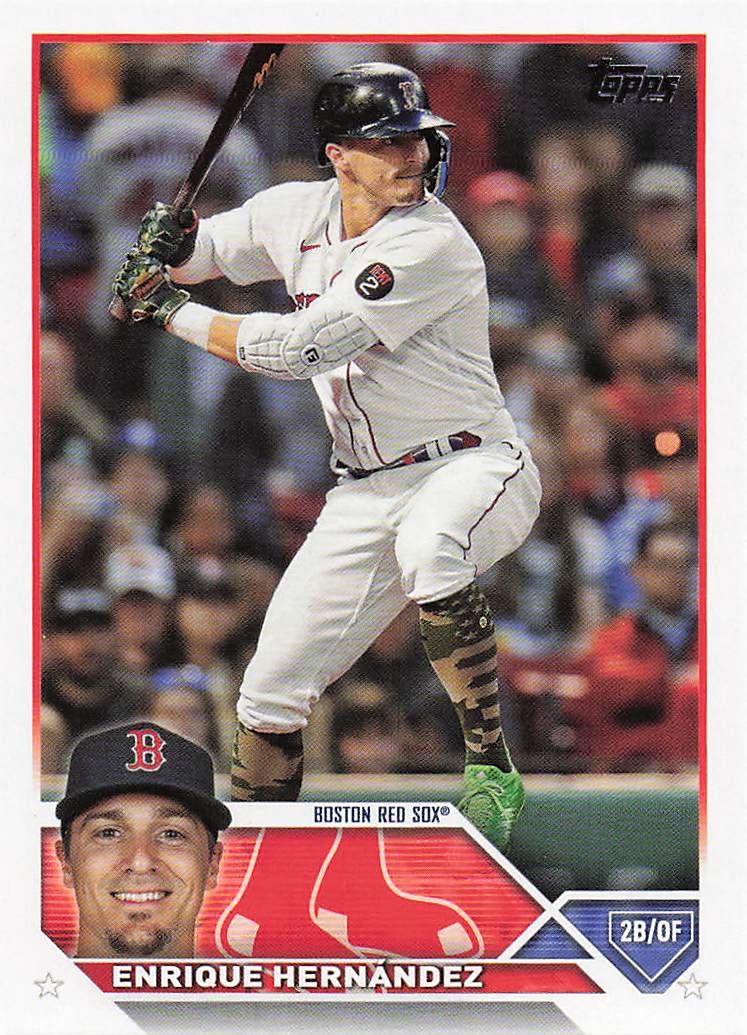 2023 Topps Baseball Enrique Hernández #497