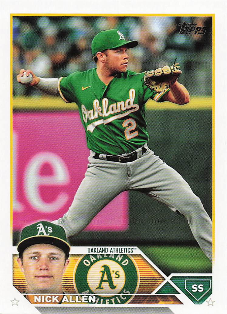 2023 Topps Baseball Nick Allen #521
