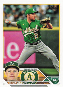 2023 Topps Baseball Nick Allen #521