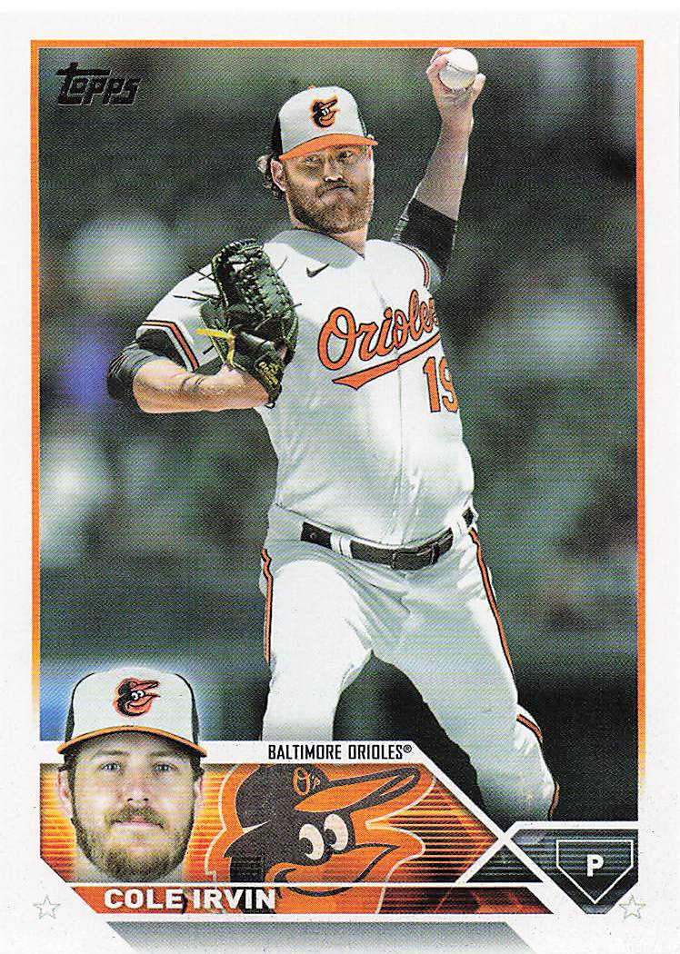 2023 Topps Baseball Cole Irvin #408