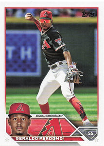 2023 Topps Baseball Geraldo Perdomo #531