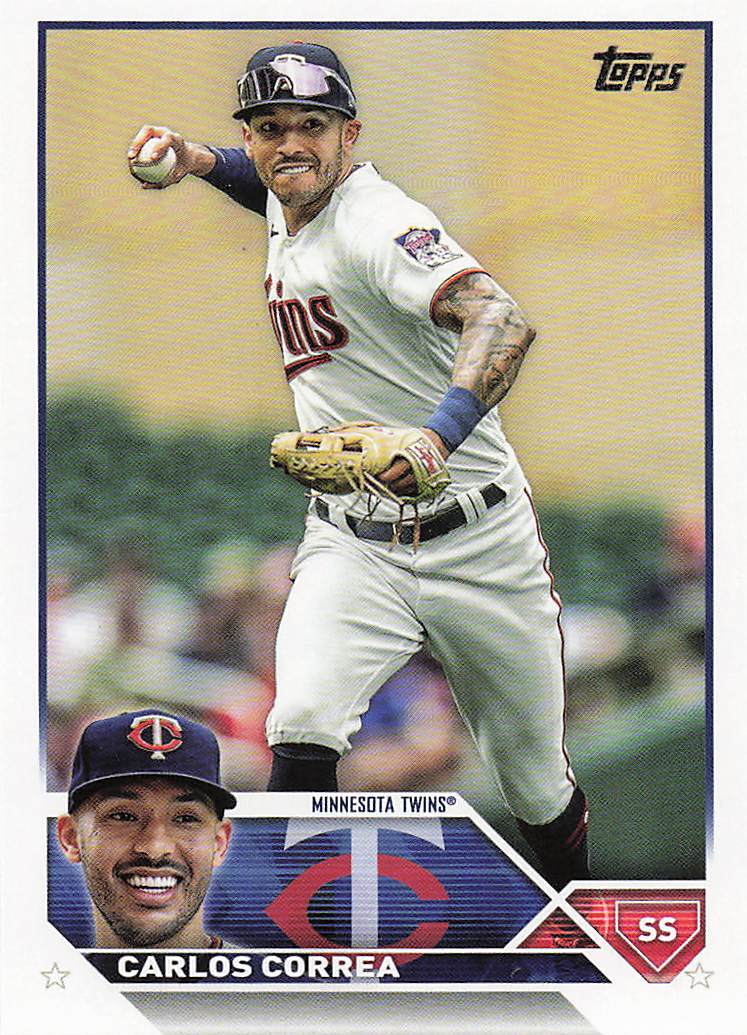 2023 Topps Baseball Carlos Correa #583