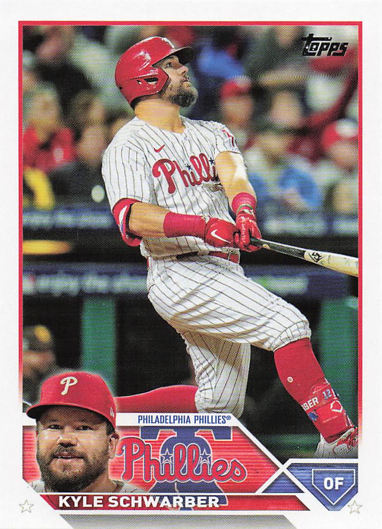 2023 Topps Baseball Kyle Schwarber #466