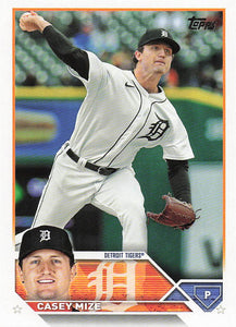 2023 Topps Baseball Casey Mize #586