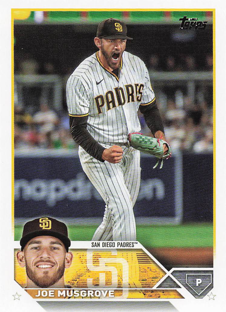 2023 Topps Baseball Joe Musgrove #496