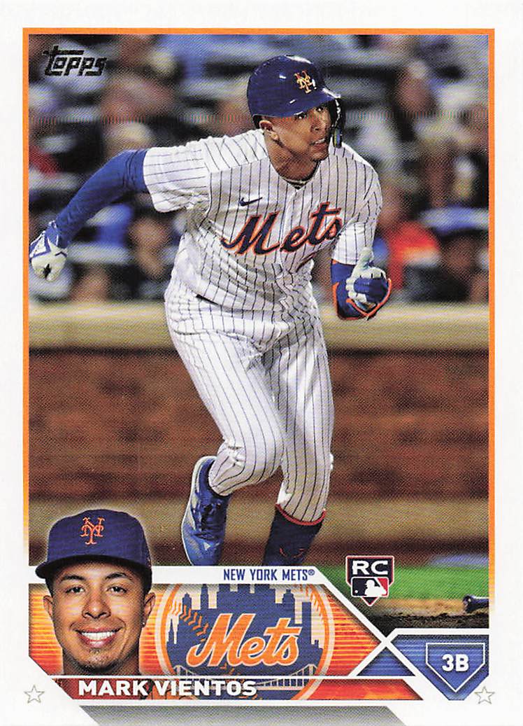 2023 Topps Baseball Mark Vientos #550 Rookie