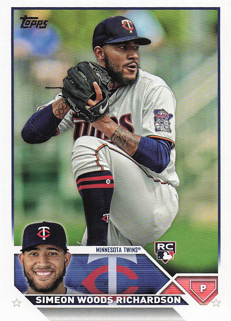 2023 Topps Baseball Simeon Woods Richardson #479 Rookie