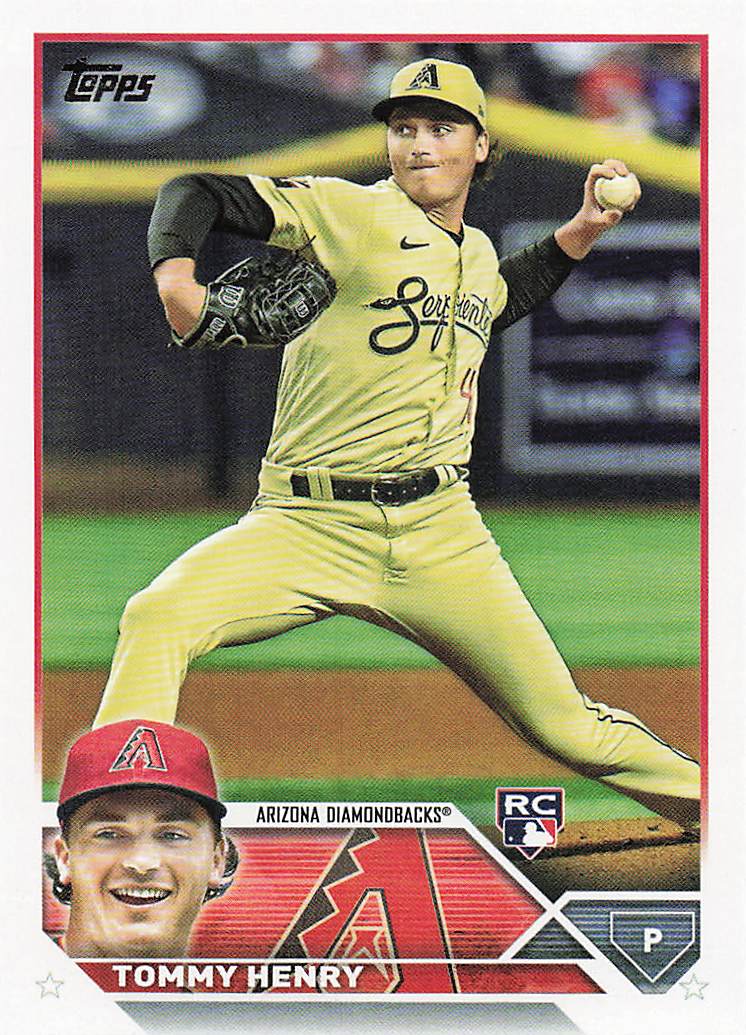 2023 Topps Baseball Tommy Henry #336 Rookie