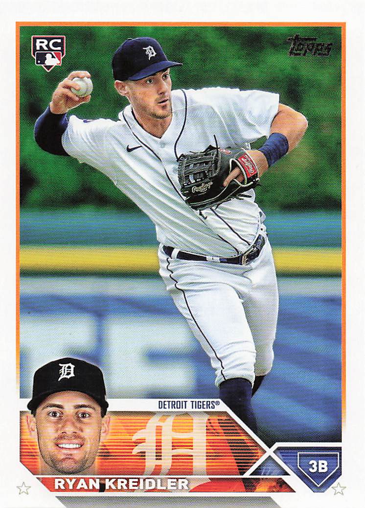 2023 Topps Baseball Ryan Kreidler #356 Rookie