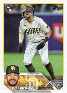 2023 Topps Baseball Luis Liberato #659 Rookie