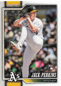 2026 Topps Baseball Jack Perkins #206 Rookie