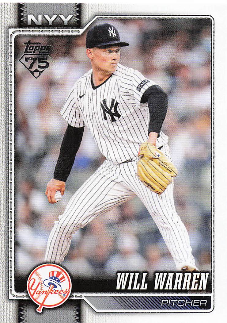 2026 Topps Baseball Will Warren #176