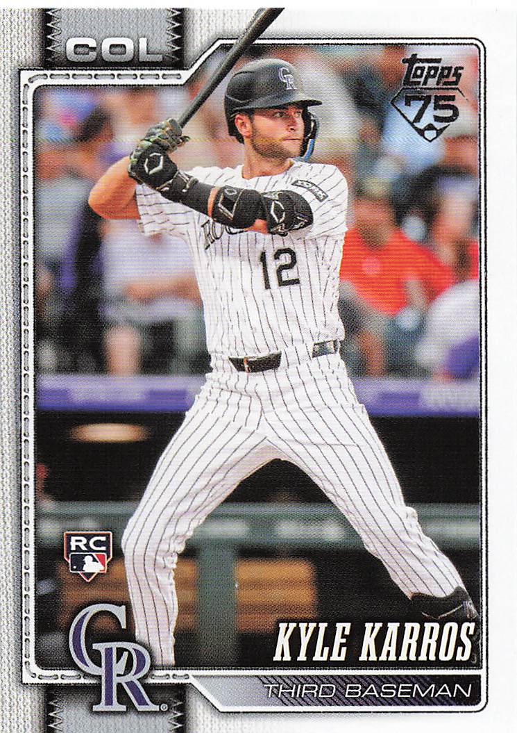 2026 Topps Baseball Kyle Karros #334 Rookie