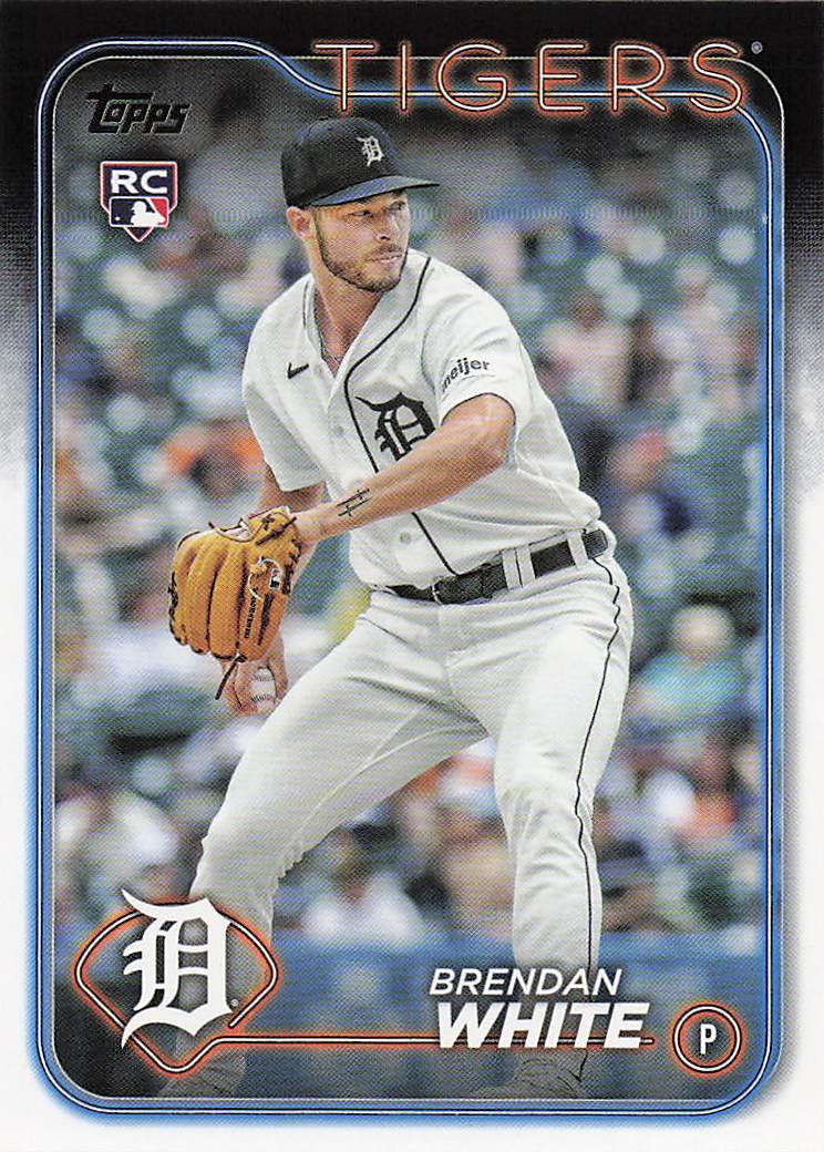 2024 Topps Baseball Brendan White #8 Rookie