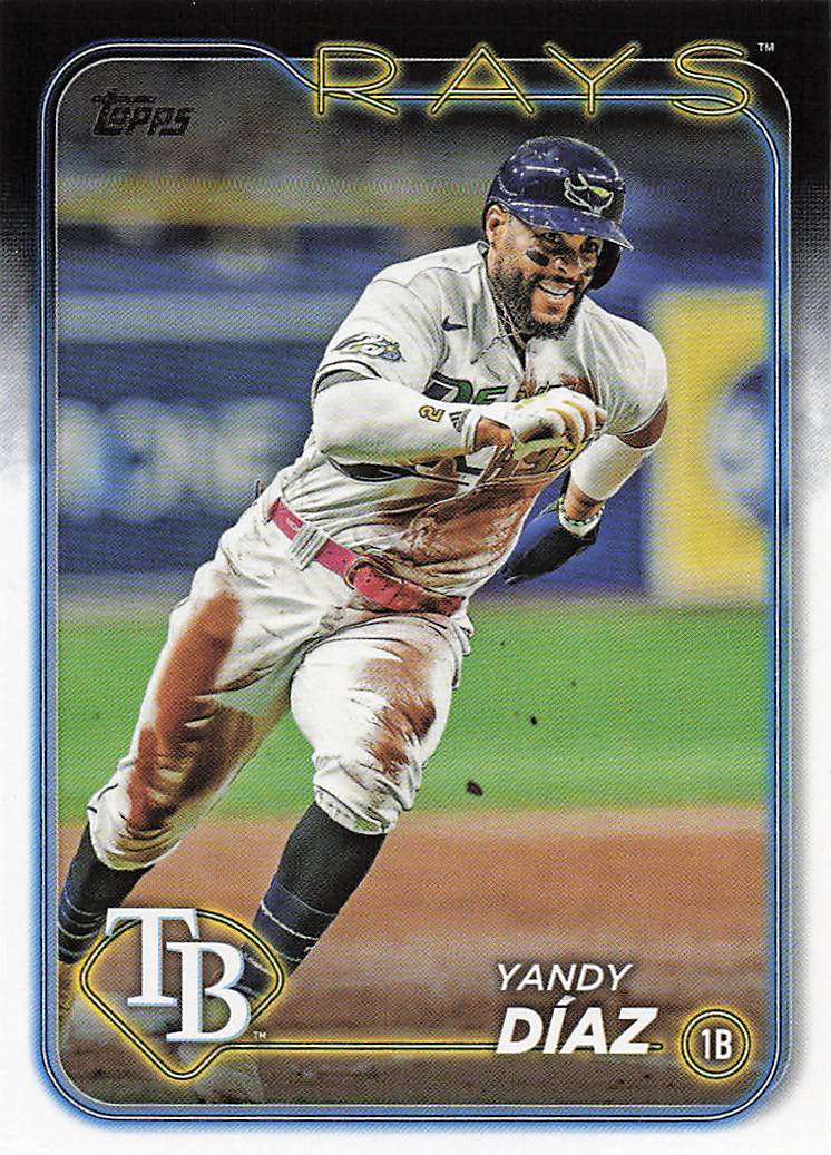 2024 Topps Baseball Yandy Díaz #52
