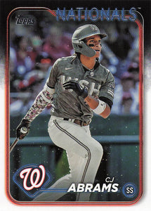 2024 Topps Baseball CJ Abrams #37