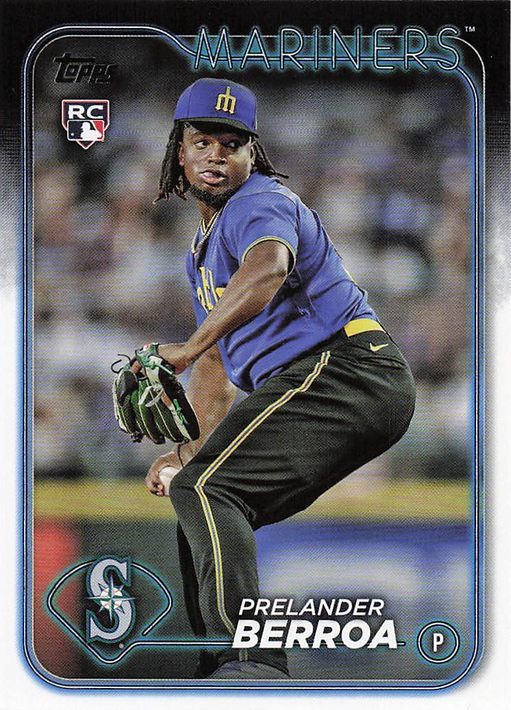 2024 Topps Baseball Prelander Berroa #36 Rookie