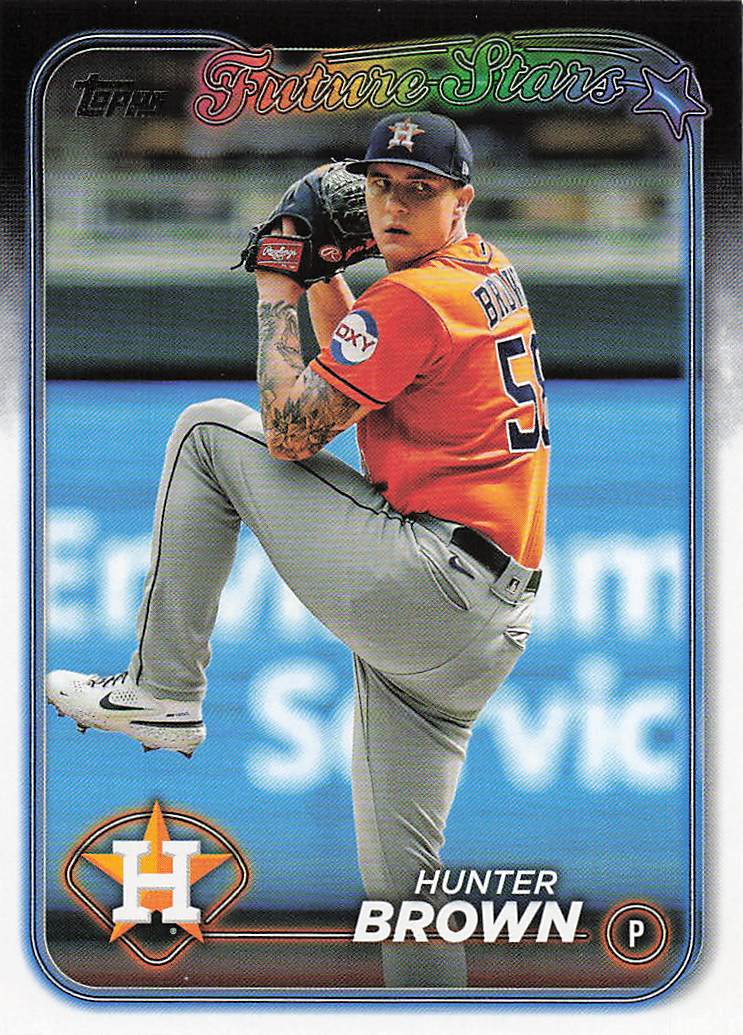 2024 Topps Baseball Hunter Brown #30