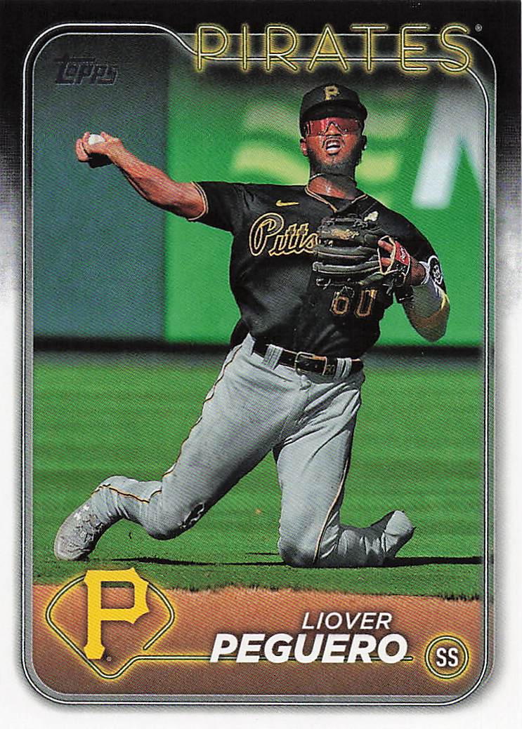 2024 Topps Baseball Liover Peguero #542