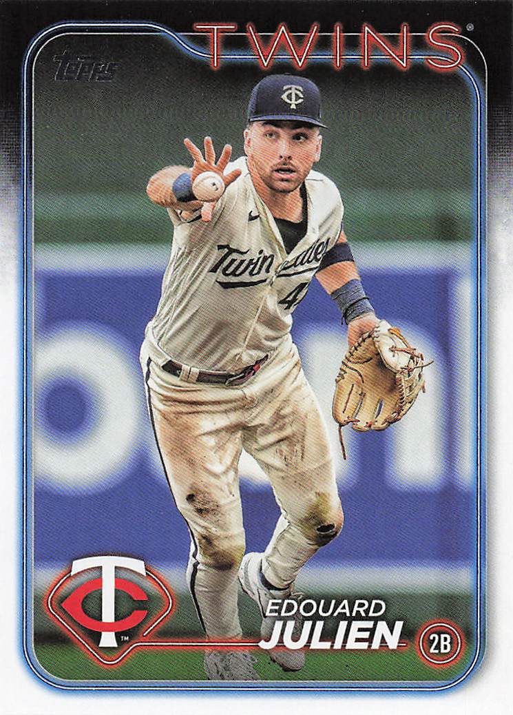 2024 Topps Baseball Edouard Julien #596