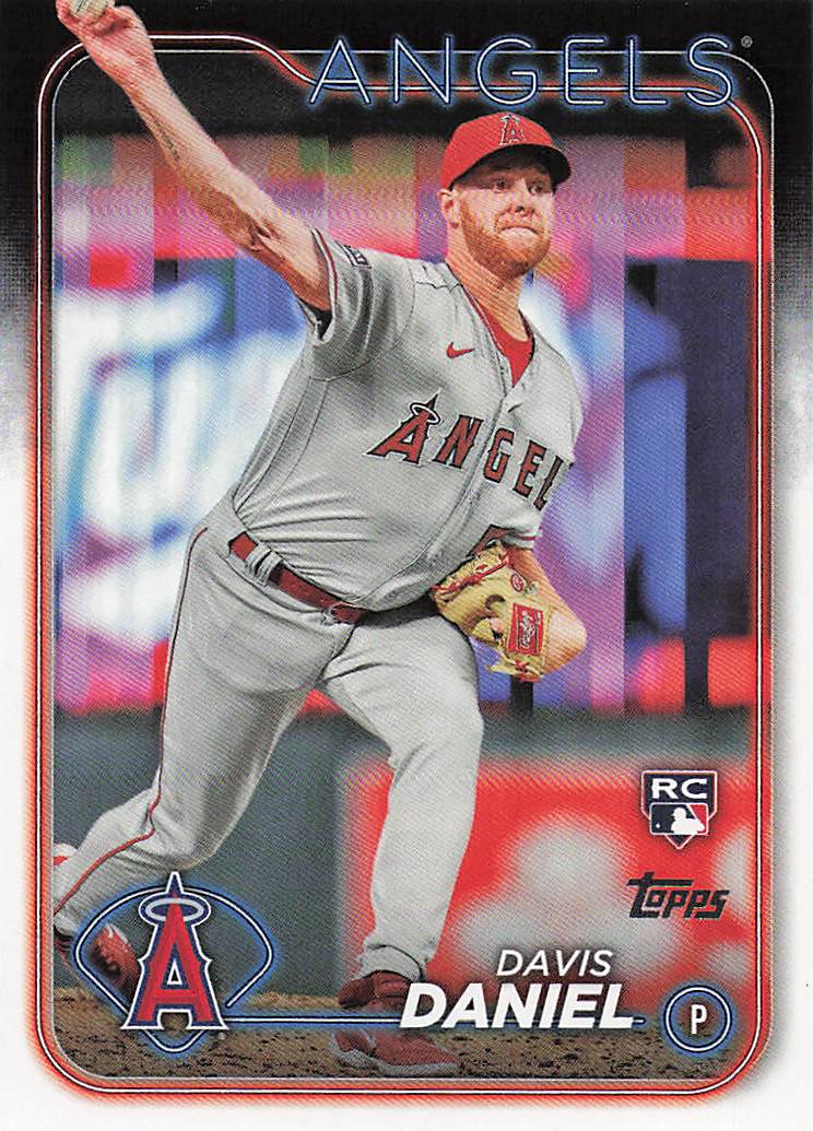2024 Topps Baseball Davis Daniel #592 Rookie