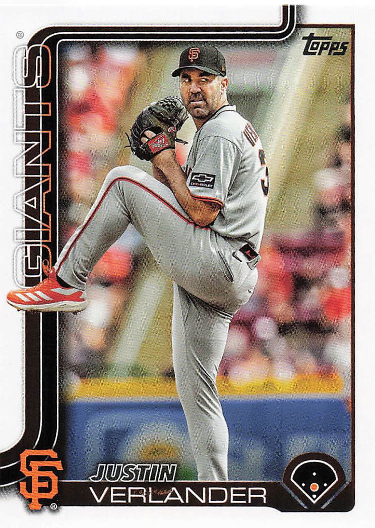 2025 Topps Update Baseball Justin Verlander #US100