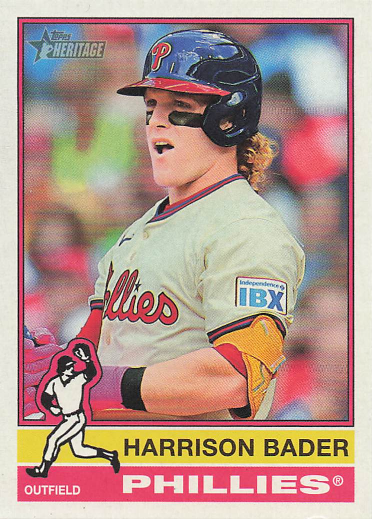 2025 Topps Heritage Baseball Harrison Bader #503