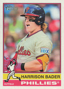 2025 Topps Heritage Baseball Harrison Bader #503