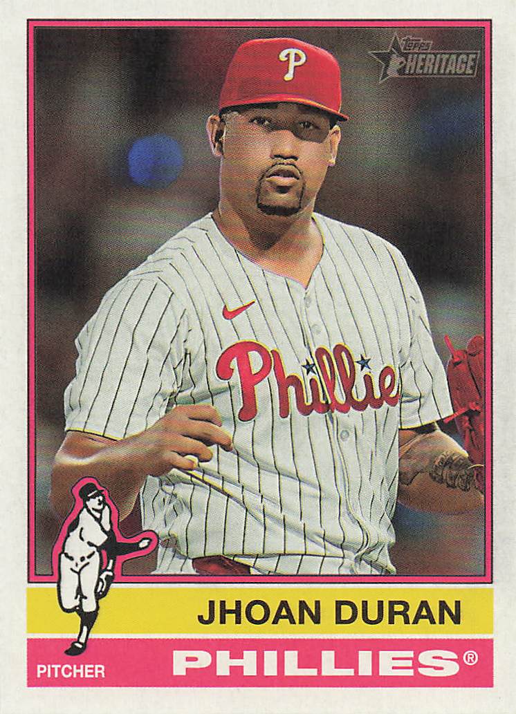 2025 Topps Heritage Baseball Jhoan Duran #639