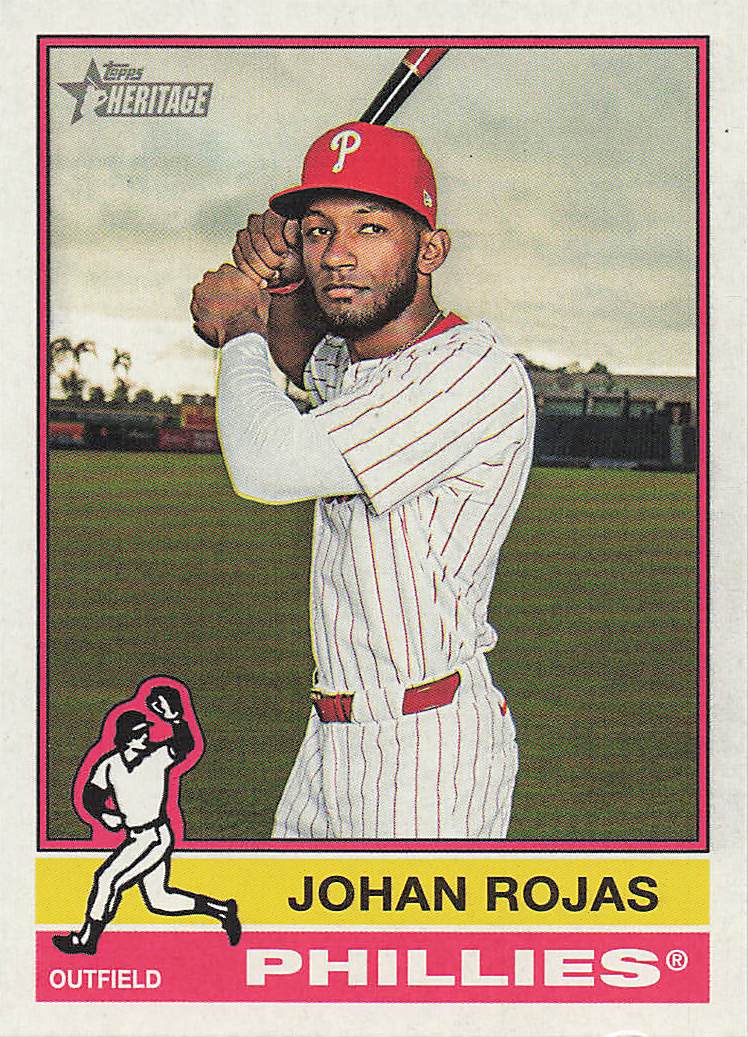 2025 Topps Heritage Baseball Johan Rojas #632